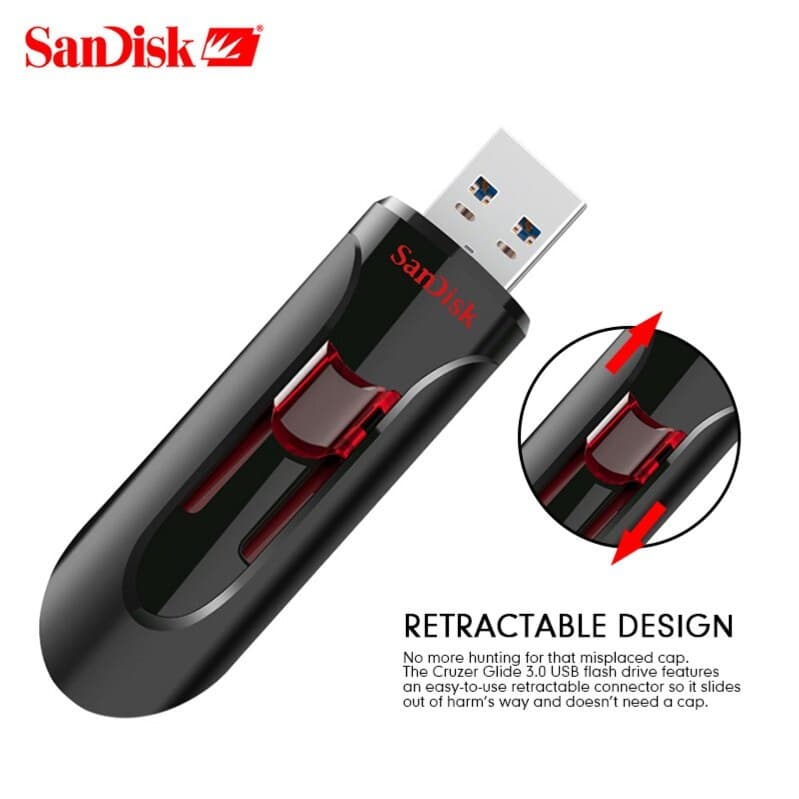 Sandisk Cruzer Glide 3.0 32GB USB Flash Drive 5