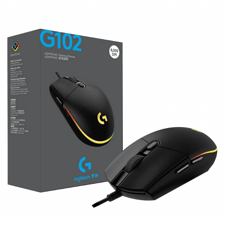 Logitech G102 USB Gaming Mouse - BLACK 2