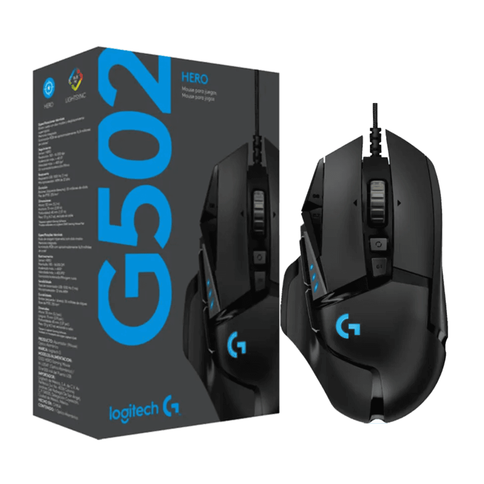 Logitech G502 HERO High Performance Gaming Mouse 5
