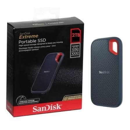 External SSD Sandisk Extreme Portable SSD 2TB 2