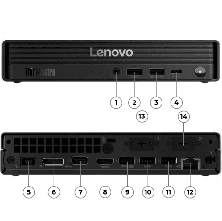 Lenovo ThinkCentre M70q Gen 6 Type 13A4 2