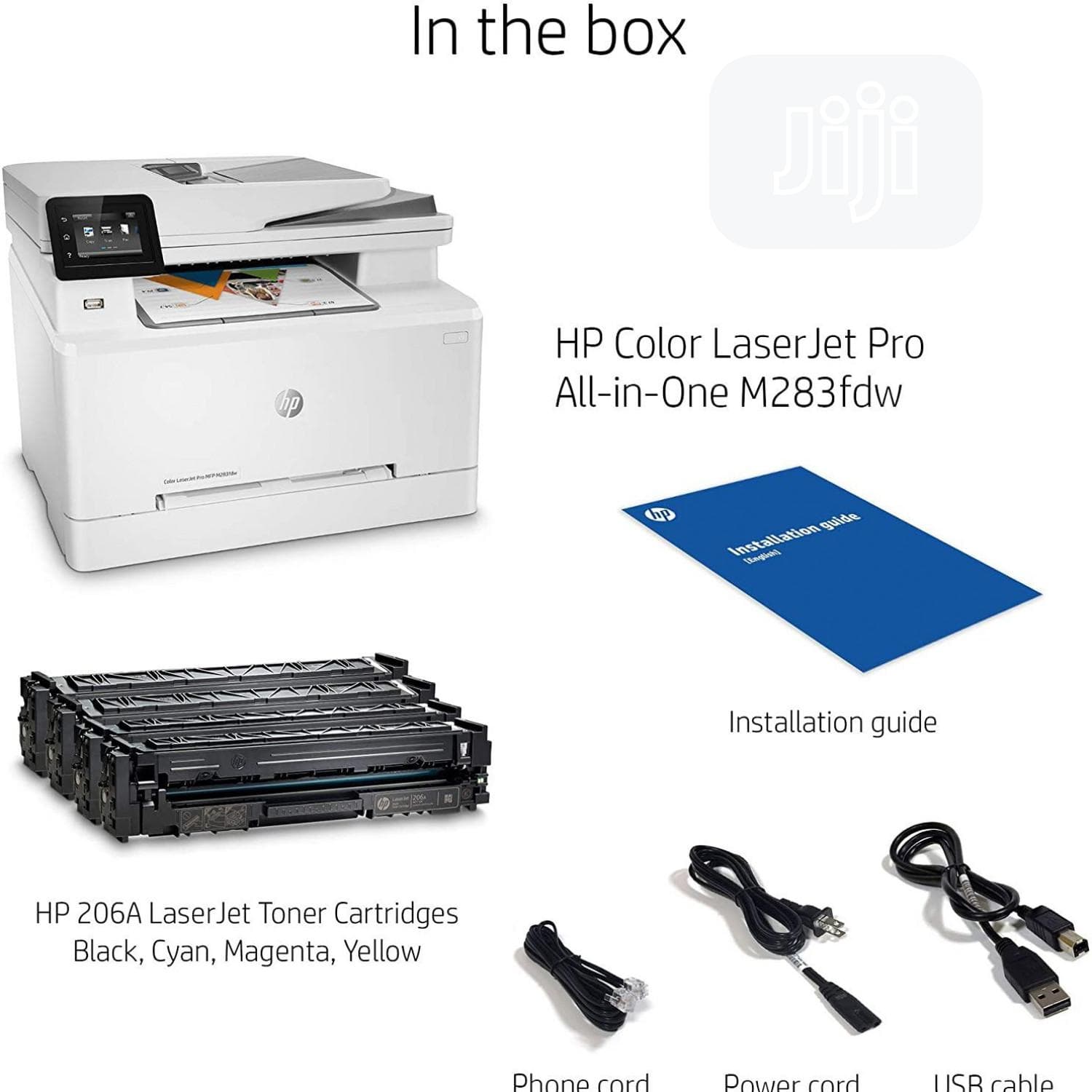 HP LaserJet Pro mfp m283fdw 3