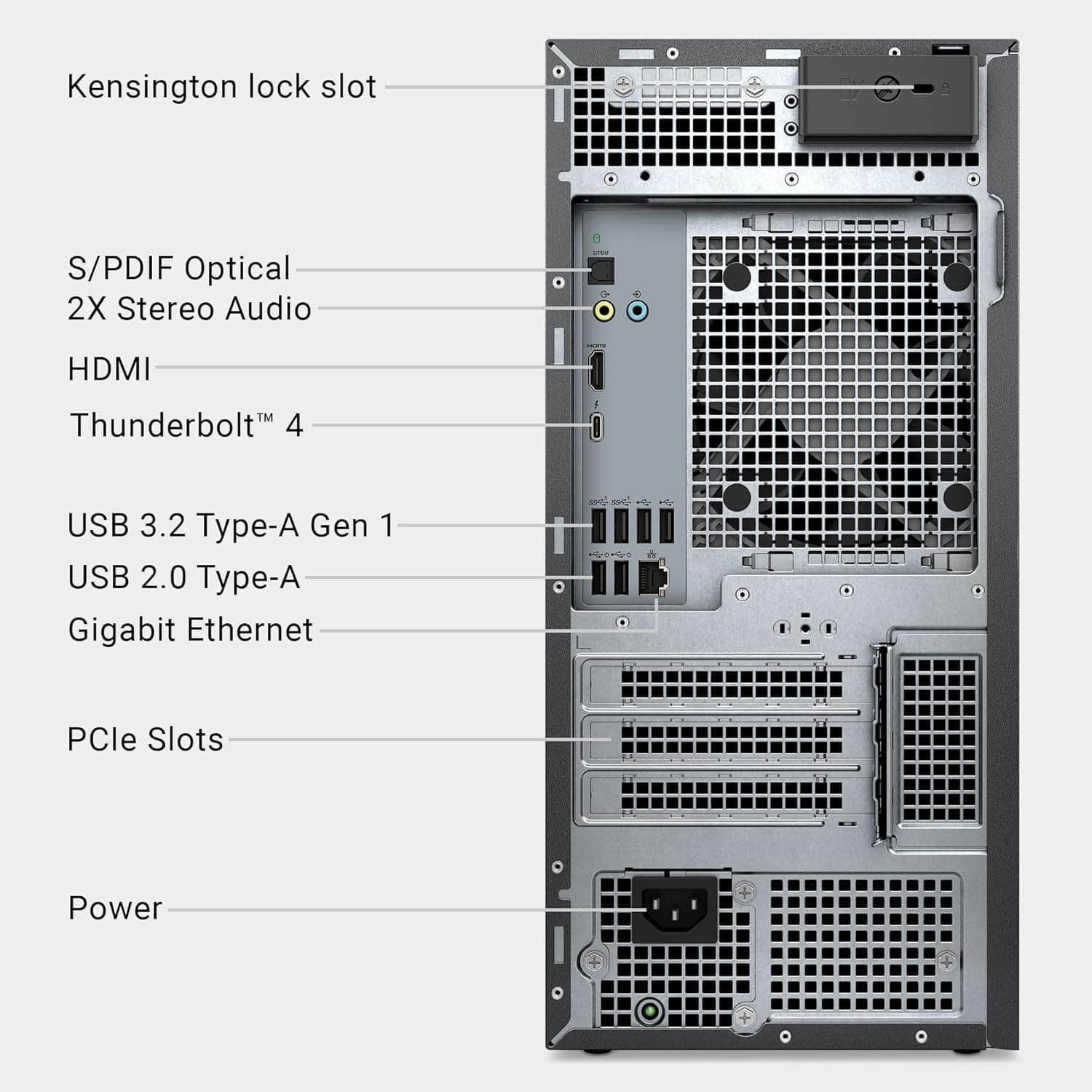 Dell Tower Plus Gaming Desktop DLTS1T-BK 3