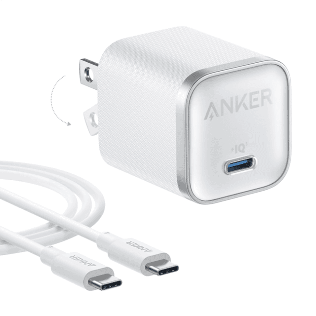 Anker Nano Charger (45W) with USB-C to USB-C Cable | B2692K11